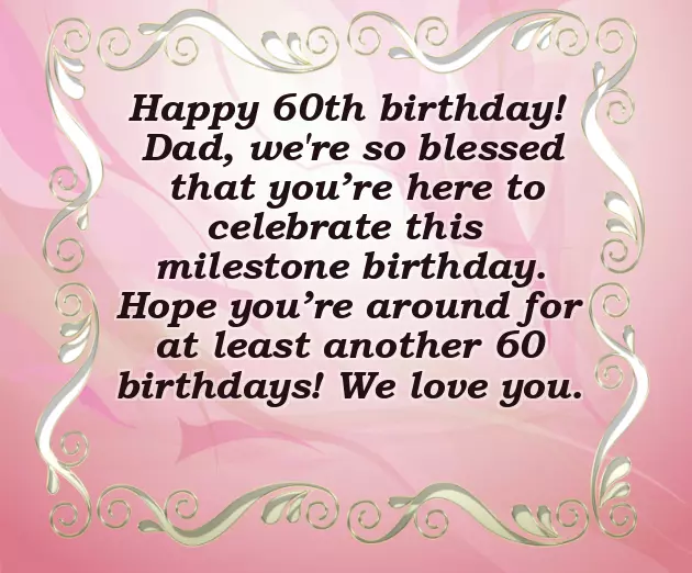 Happy Birthday 60Th Lady