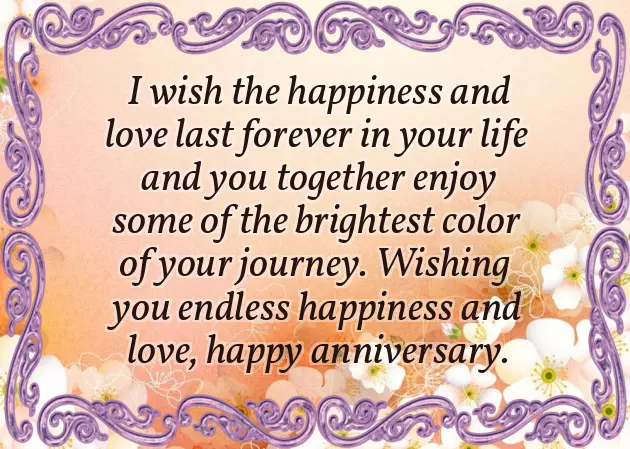 25Th Wedding Anniversary Wishes To Sister
