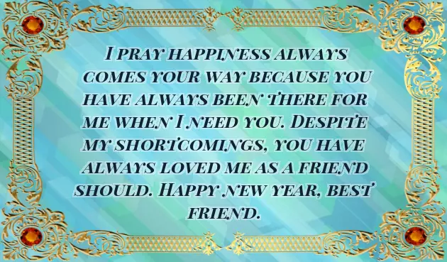 Happy New Year Wishes For Bestie Happy New Year Wishes For Bestie