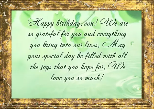 Happy Birthday To My Son 1 Year Old Happy Birthday To My Son 1 Year Old