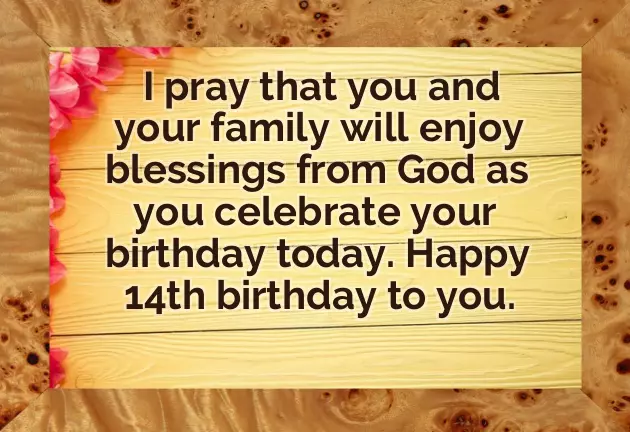 Birthday Wishes For A 14 Year Old Daughter