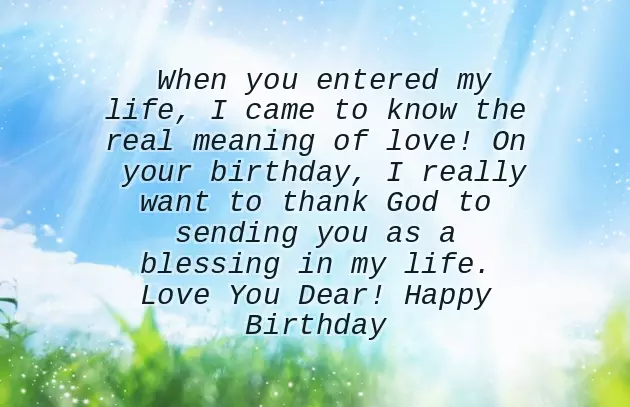 Religious Birthday Message