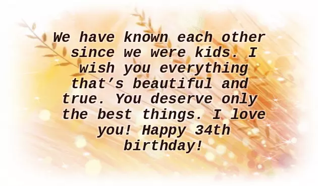 Happy 34Th Birthday Daughter