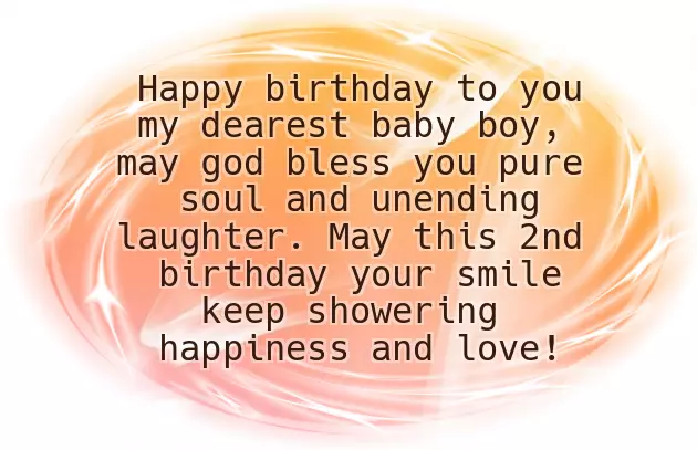 Birthday Wishes For My Little Boy