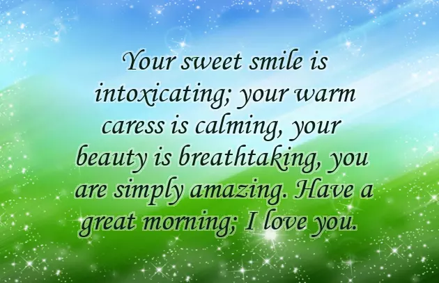 Very Romantic Good Morning Message