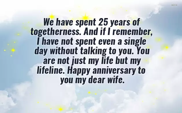 Wedding Anniversary Message To My Wife
