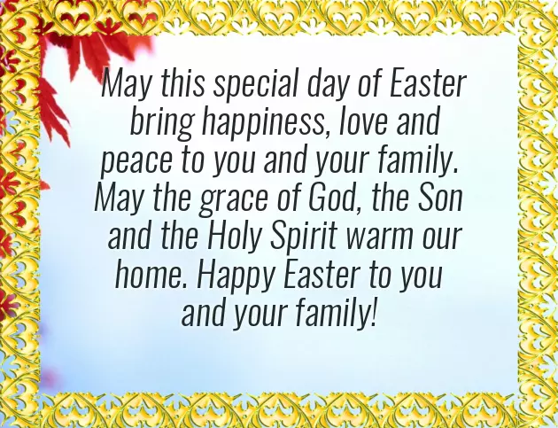Religious Easter Messages