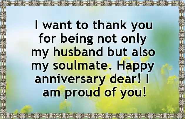 Marriage Anniversary Thought Marriage Anniversary Thought