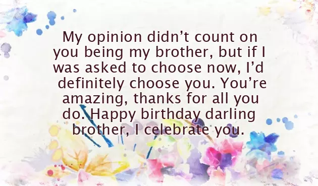 Chote Bhai Birthday Wishes