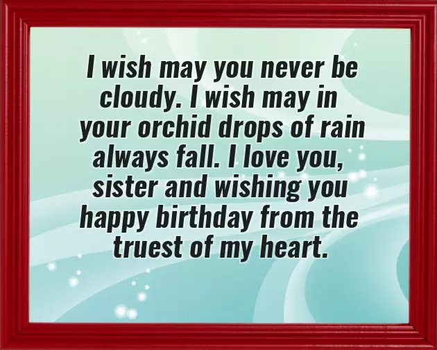 Birthday Wishes For Pretty Sister Birthday Wishes For Pretty Sister