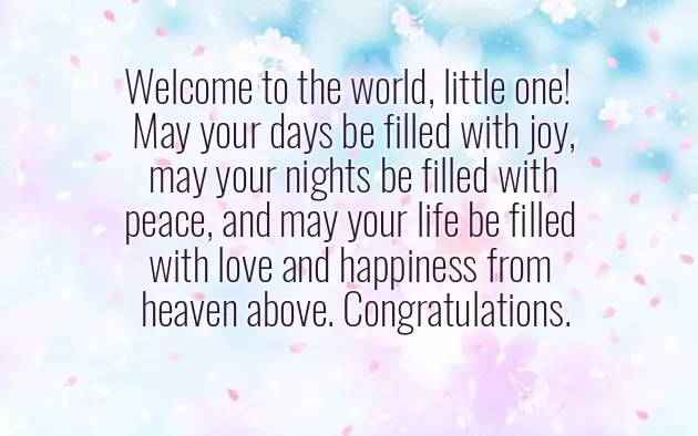 Blessed With A Baby Boy Wishes Blessed With A Baby Boy Wishes