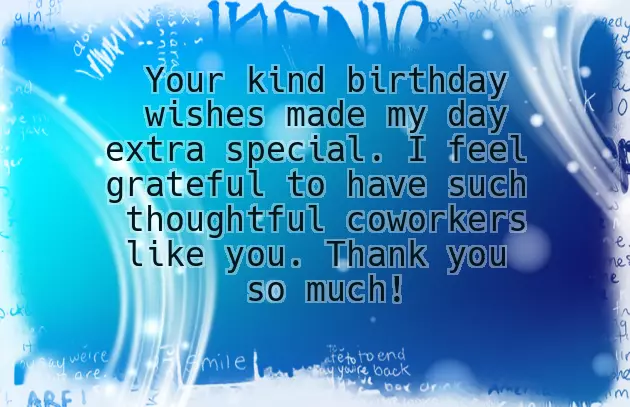 Thank You For Your Best Wishes On My Birthday Thank You For Your Best Wishes On My Birthday