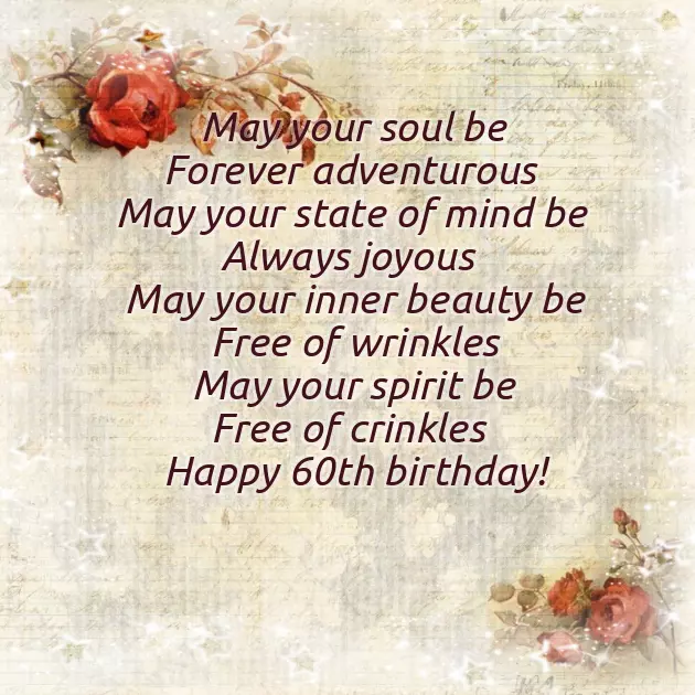 Birthday Wishes 60Th Woman