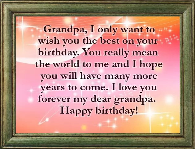 Best Wishes For Grandfather Best Wishes For Grandfather