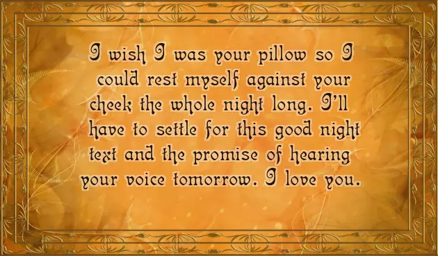 Good Night Romantic Love