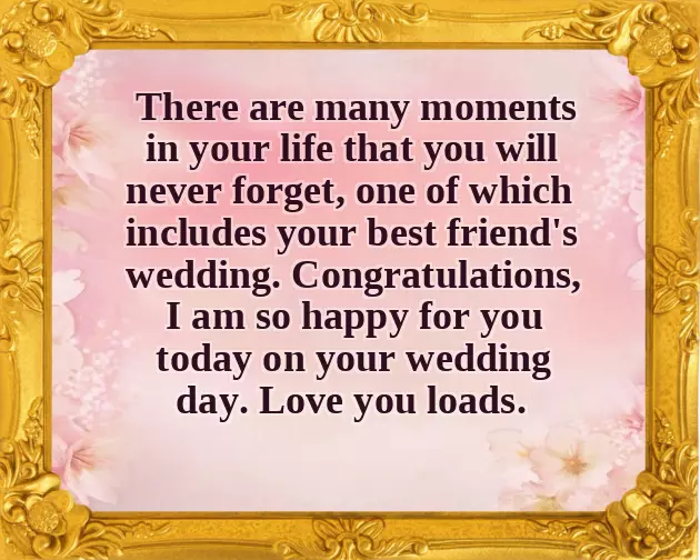 Best Marriage Congratulations Messages