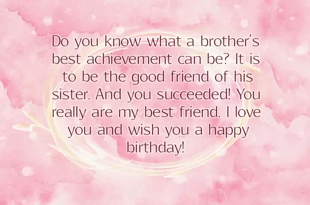 Birthday Caption For Elder Brother