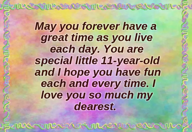 Birthday Wishes For 11 Year Old Boy Birthday Wishes For 11 Year Old Boy