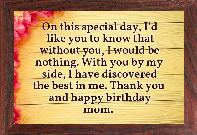 Happy Birthday My Dear Mom Quotes