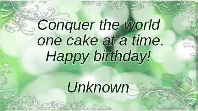 Nice Happy Birthday Message