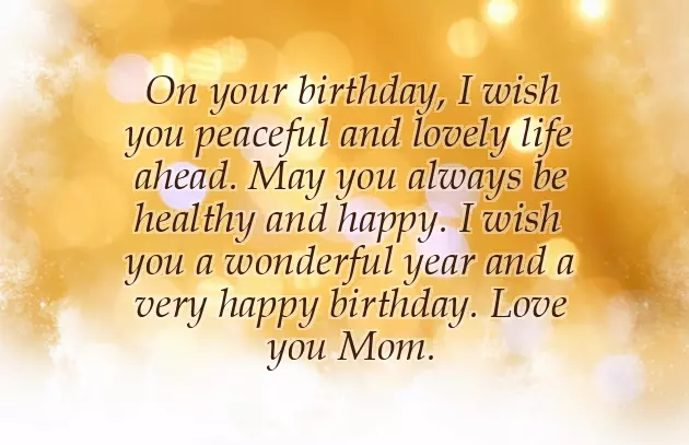 Birthday Quotes For Mummy