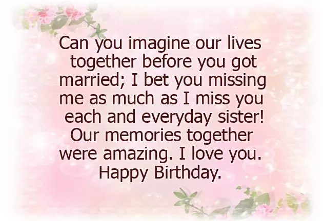 Best Wishes For Birthday For Big Sister