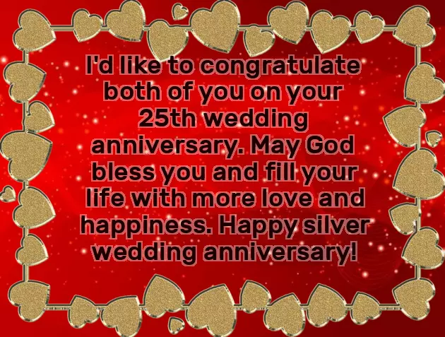 25Th Anniversary Wishes Quotes 25Th Anniversary Wishes Quotes