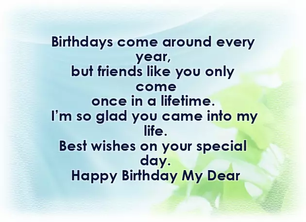 Dosti Birthday Wishes
