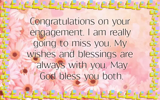 Congratulations My Sister For Your Engagement