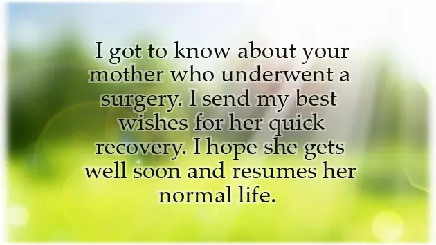 Sympathy Message For Sick Parent