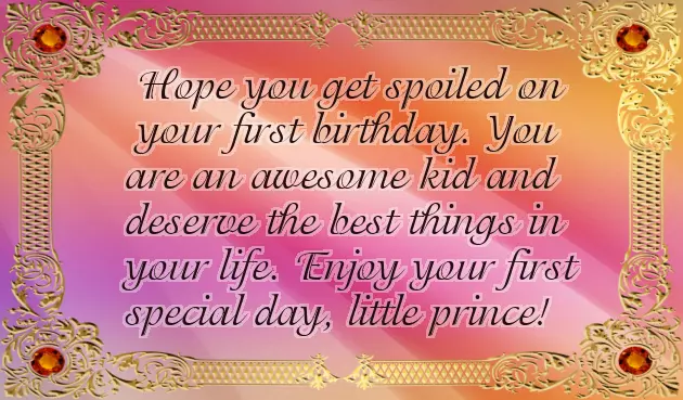 Birthday Wishes For One Month Baby Girl