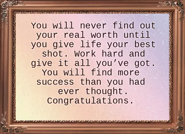 Good Job Congratulations Messages