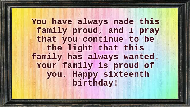 Wishing My Son A Happy 16Th Birthday