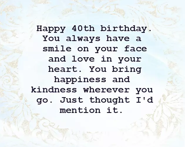 Happy 40Th Birthday Nephew