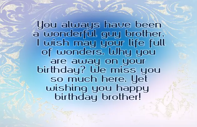 Happy Birthday To My Husband Brother