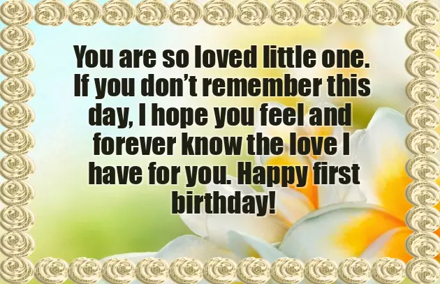 Happy 1St Birthday Baby Girl Happy 1St Birthday Baby Girl