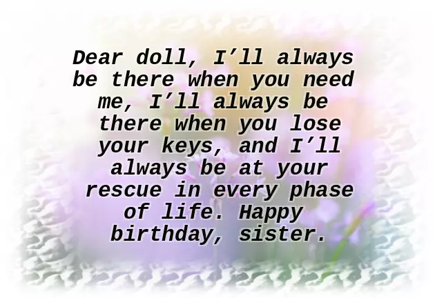 Sweet Sister Birthday Sweet Sister Birthday