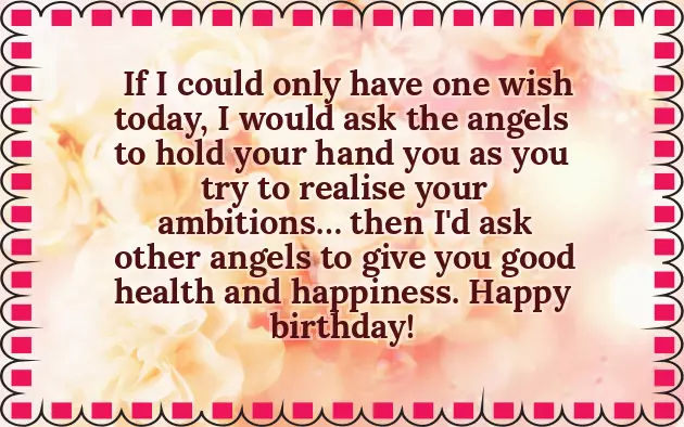 Birthday Wishes To Woman Of God