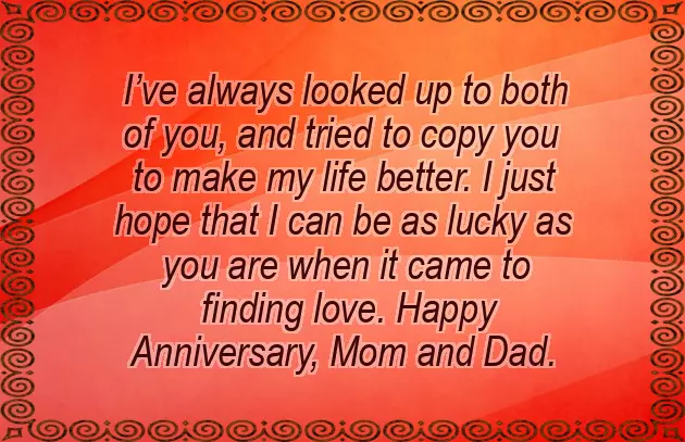 43Rd Wedding Anniversary Wishes For Parents
