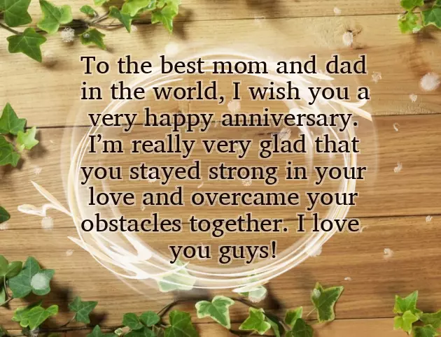 Wedding Anniversary Wishes From Son To Parents Wedding Anniversary Wishes From Son To Parents