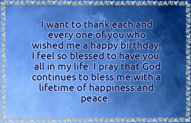 Thank You Everybody For The Birthday Wishes Thank You Everybody For The Birthday Wishes