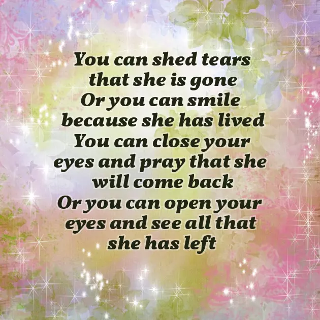 Let Me Go Poem For Funeral Let Me Go Poem For Funeral