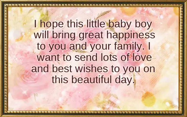 New Born Baby Wishes From Masi
