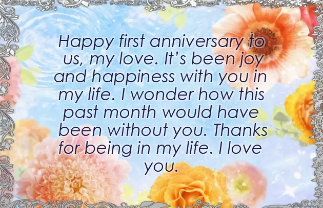 1 Month Wedding Anniversary Quotes 1 Month Wedding Anniversary Quotes