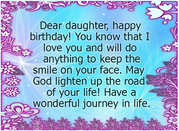 Happy Birthday Blessings Daughter Happy Birthday Blessings Daughter