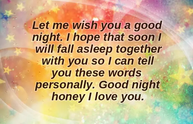 Goodnight Greetings To My Love