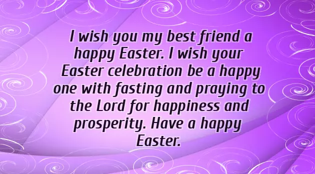 Easter Greetings To A Friend