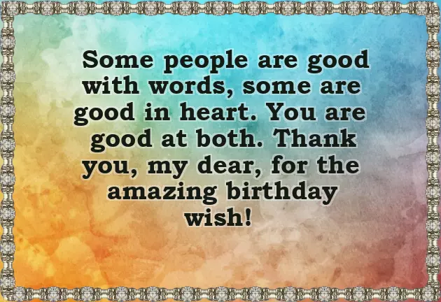 Appreciation Words After Birthday Wishes Appreciation Words After Birthday Wishes