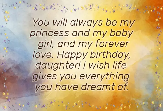 My Sweet Daughter Happy Birthday My Sweet Daughter Happy Birthday