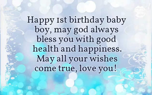 Baby Boy Birthday Wishes For Son Baby Boy Birthday Wishes For Son